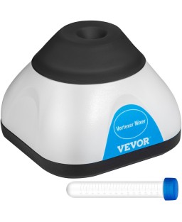 VEVOR Vortex Mixer, 3000RPM Mini Vortex Mixer Shaker, Touch Function Scientific Lab Vortex Shaker, Mix Up to 50ML, 6mm Orbital Diameter for Test Tube, Tattoo Ink, Nail Polish, Eyelash Adhesives, Paint