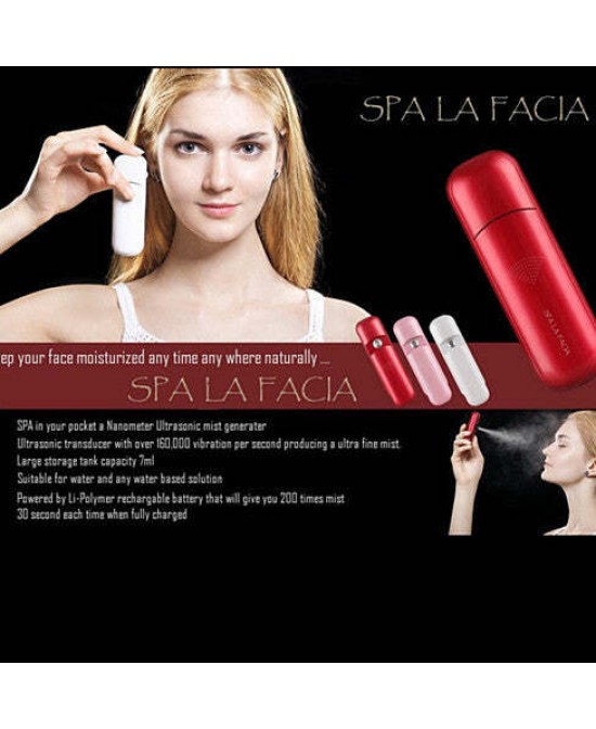 Color: Pink - SPA La FACIA - Essential face moisturizer & all natural mist maker