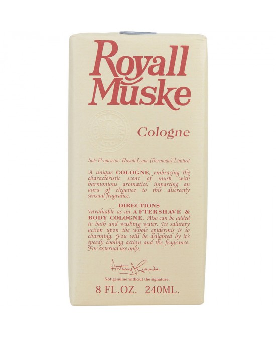 ROYALL MUSKE by Royall Fragrances (MEN) - AFTERSHAVE LOTION COLOGNE 8 OZ