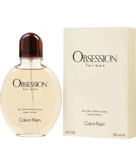 OBSESSION by Calvin Klein (MEN) - EDT SPRAY 4 OZ