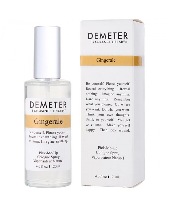 DEMETER GINGERALE by Demeter (UNISEX) - COLOGNE SPRAY 4 OZ