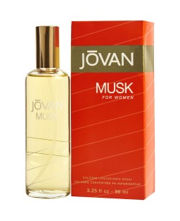 JOVAN MUSK by Jovan (WOMEN) - COLOGNE CONCENTRATED SPRAY 3.25 OZ