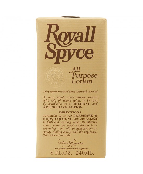 ROYALL SPYCE by Royall Fragrances (MEN) - AFTERSHAVE LOTION COLOGNE 8 OZ