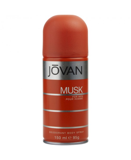 JOVAN MUSK by Jovan (MEN) - DEODORANT BODY SPRAY 5 OZ