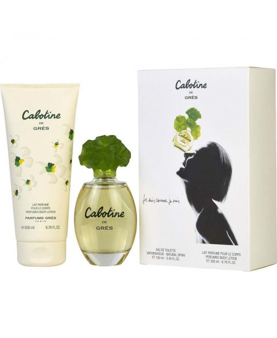 CABOTINE by Parfums Gres (WOMEN) - EDT SPRAY 3.4 OZ & BODY LOTION 6.7 OZ