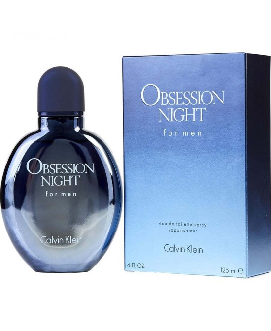 OBSESSION NIGHT by Calvin Klein (MEN) - EDT SPRAY 4 OZ