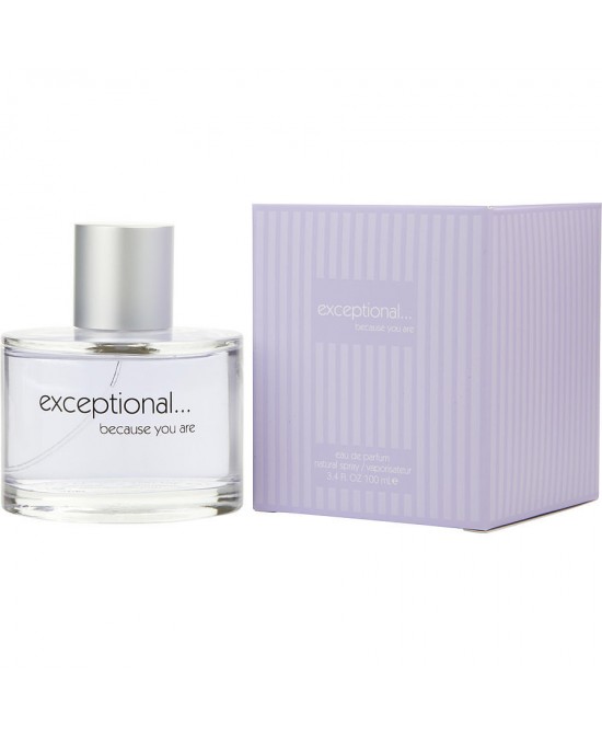 EXCEPTIONAL-BECAUSE YOU ARE by Exceptional Parfums (WOMEN) - EAU DE PARFUM SPRAY 3.4 OZ