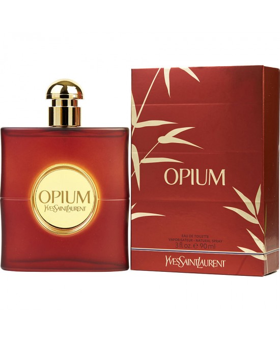 OPIUM by Yves Saint Laurent (WOMEN) - EDT SPRAY 3 OZ (NEW PACKAGING)