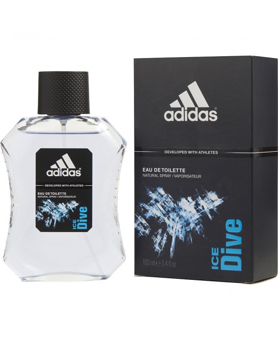 ADIDAS ICE DIVE by Adidas (MEN) - EDT SPRAY 3.4 OZ (DEVELOPED WITH ATHLETES)