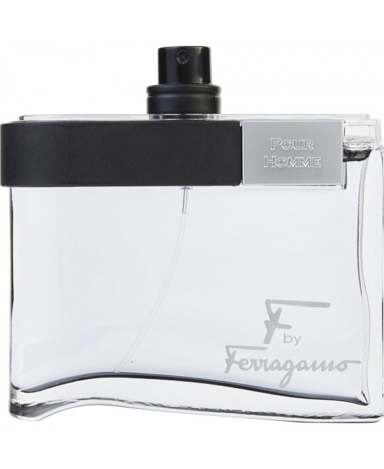 F BY FERRAGAMO POUR HOMME BLACK by Salvatore Ferragamo (MEN) - EDT SPRAY 3.4 OZ *TESTER