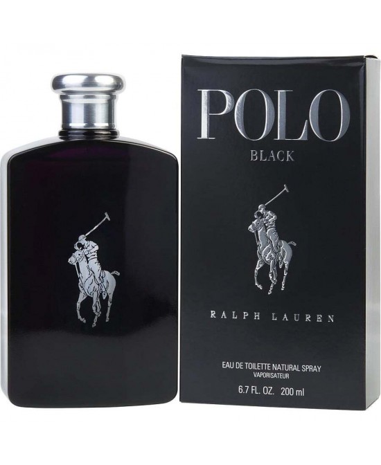 POLO BLACK by Ralph Lauren (MEN) - EDT SPRAY 6.7 OZ