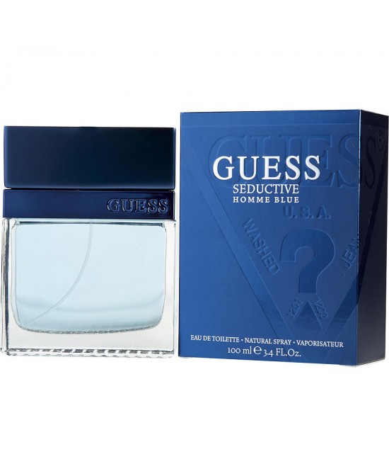 GUESS SEDUCTIVE HOMME BLUE by Guess (MEN) - EDT SPRAY 3.4 OZ