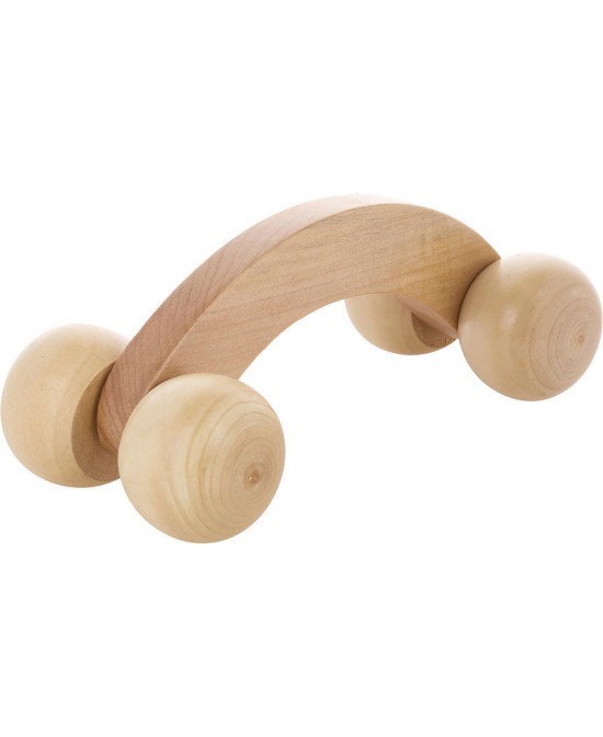 SPA ACCESSORIES by Spa Accessories (UNISEX) - WOODEN WHEEL MASSAGER