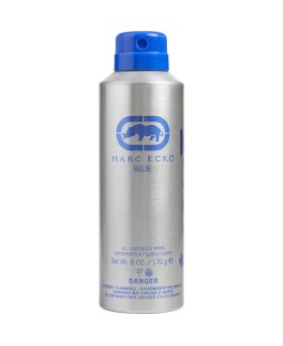 MARC ECKO BLUE by Marc Ecko (MEN) - ALL OVER BODY SPRAY 6 OZ