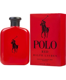 POLO RED by Ralph Lauren (MEN) - EDT SPRAY 4.2 OZ