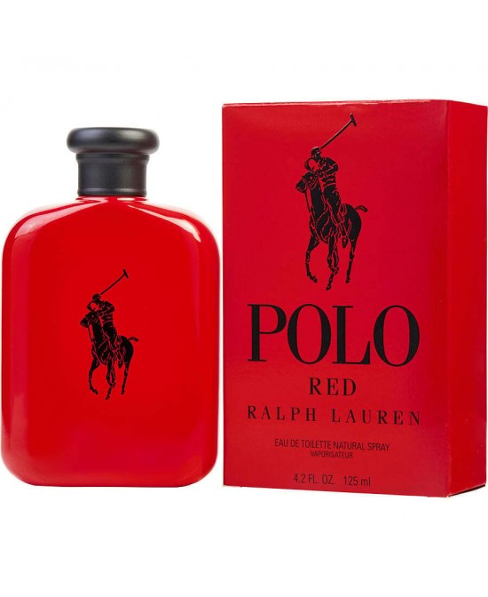 POLO RED by Ralph Lauren (MEN) - EDT SPRAY 4.2 OZ