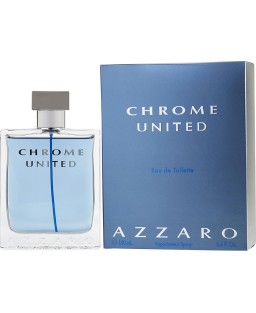 CHROME UNITED by Azzaro (MEN) - EDT SPRAY 3.4 OZ