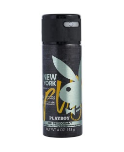 PLAYBOY NEW YORK by Playboy (MEN) - BODY SPRAY 4 OZ