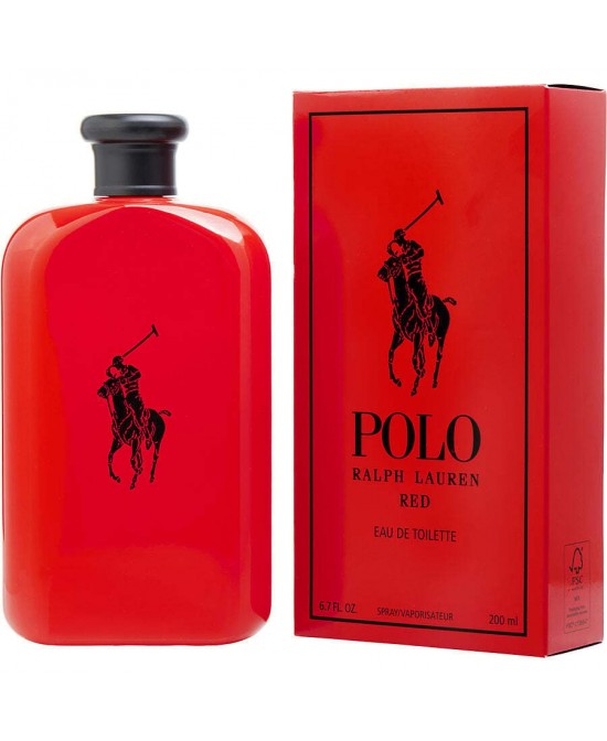 POLO RED by Ralph Lauren (MEN) - EDT SPRAY 6.7 OZ