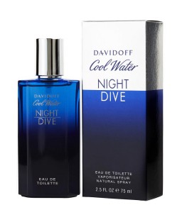 COOL WATER NIGHT DIVE by Davidoff (MEN) - EDT SPRAY 2.5 OZ