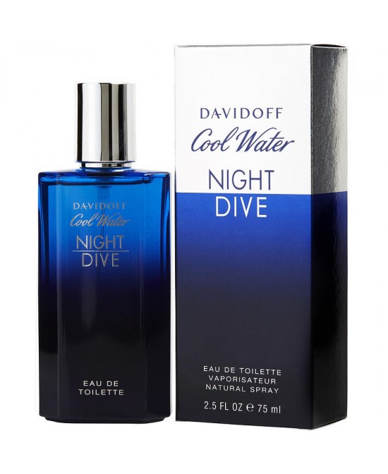 COOL WATER NIGHT DIVE by Davidoff (MEN) - EDT SPRAY 2.5 OZ