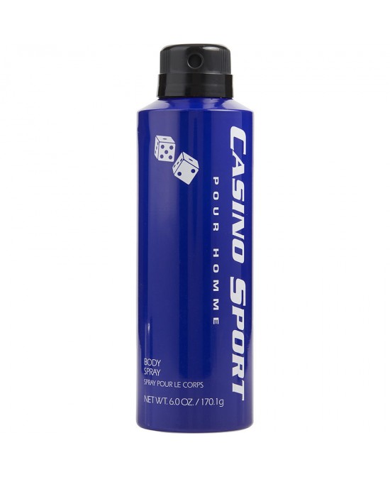 CASINO SPORT by Casino Parfums (MEN) - BODY SPRAY 6 OZ