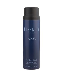 ETERNITY AQUA by Calvin Klein (MEN) - BODY SPRAY 5.4 OZ