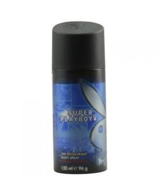 SUPER PLAYBOY by Playboy (MEN) - BODY SPRAY 5 OZ