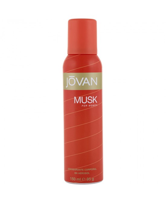 JOVAN MUSK by Jovan (WOMEN) - DEODORANT BODY SPRAY 5 OZ