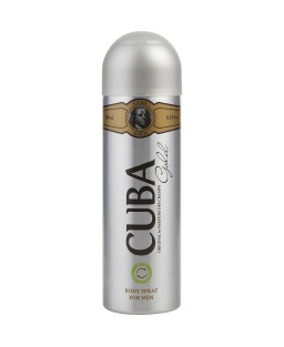 CUBA GOLD by Cuba (MEN) - BODY SPRAY 6.6 OZ