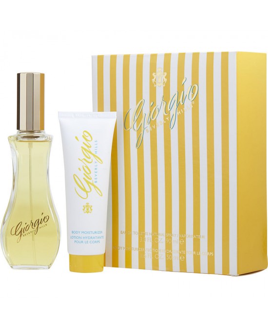 GIORGIO by Giorgio Beverly Hills (WOMEN) - EDT SPRAY 3 OZ & BODY LOTION 1.6 OZ