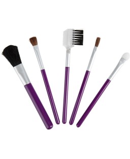 EXCEPTIONAL-BECAUSE YOU ARE by Exceptional Parfums (WOMEN) - SET-5 PIECE TRAVEL MAKEUP BRUSH SET