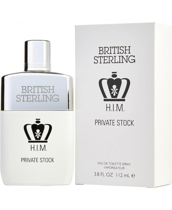 BRITISH STERLING HIM PRIVATE STOCK by Dana (MEN) - EDT SPRAY 3.8 OZ