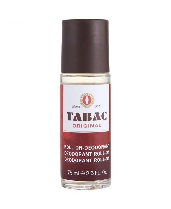 TABAC ORIGINAL by Maurer & Wirtz (MEN) - DEODORANT ROLL ON 2.5 OZ (GLASS BOTTLE)