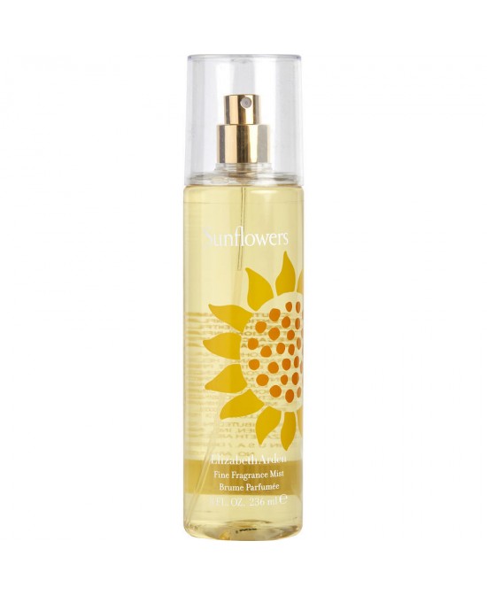 SUNFLOWERS by Elizabeth Arden (WOMEN) - BODY SPRAY MIST 8 OZ