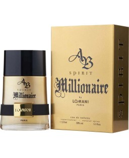 AB SPIRIT MILLIONAIRE by Lomani (MEN) - EDT SPRAY 6.6 OZ