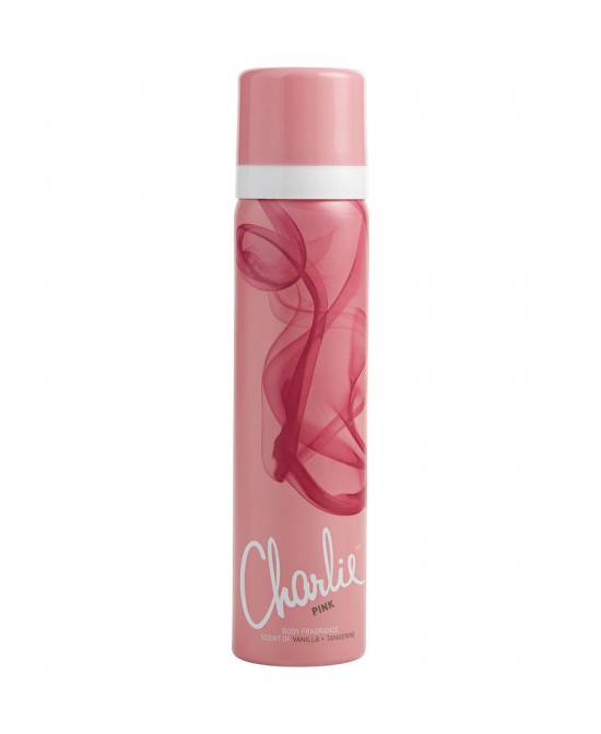 CHARLIE PINK by Revlon (WOMEN) - BODY SPRAY 2.5 OZ