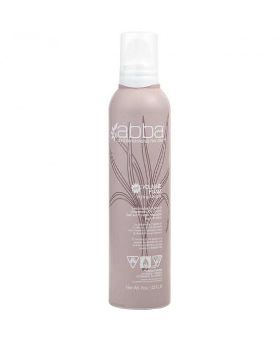 ABBA by ABBA Pure & Natural Hair Care (UNISEX) - VOLUME FOAM 8 OZ (NEW PACKAGING)