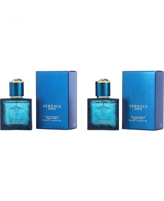 VERSACE EROS by Gianni Versace (MEN) - EDT SPRAY 2 X 1 OZ (DUO PACK)