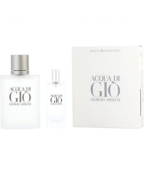 ACQUA DI GIO by Giorgio Armani (MEN) - EDT SPRAY 3.4 OZ & EDT SPRAY 0.5 OZ