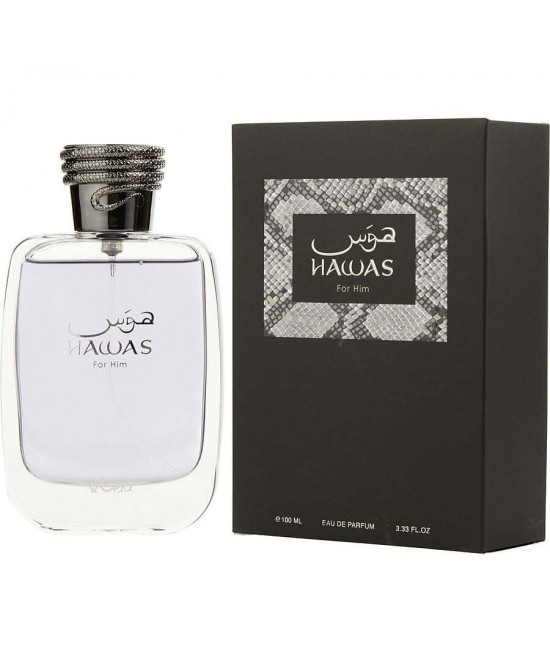 RASASI HAWAS FOR HIM by Rasasi (MEN) - EAU DE PARFUM SPRAY 3.3 OZ