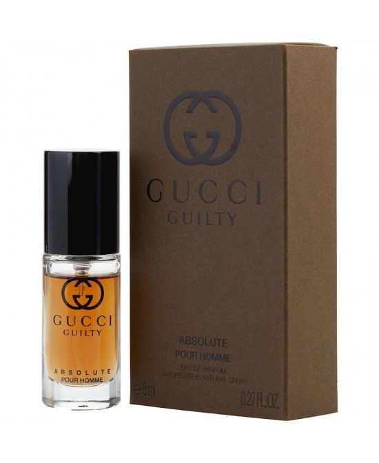 GUCCI GUILTY ABSOLUTE by Gucci (MEN) - EAU DE PARFUM SPRAY 0.27 OZ MINI