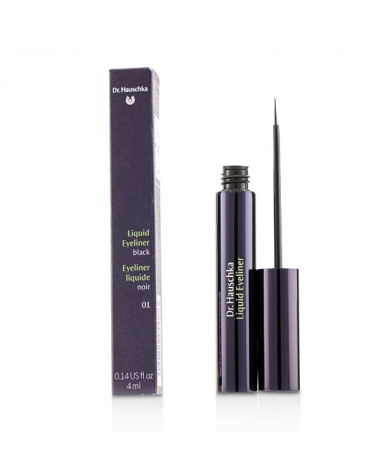 Dr. Hauschka by Dr. Hauschka (WOMEN) - Liquid Eyeliner - # 01 Black  --4ml/0.14oz