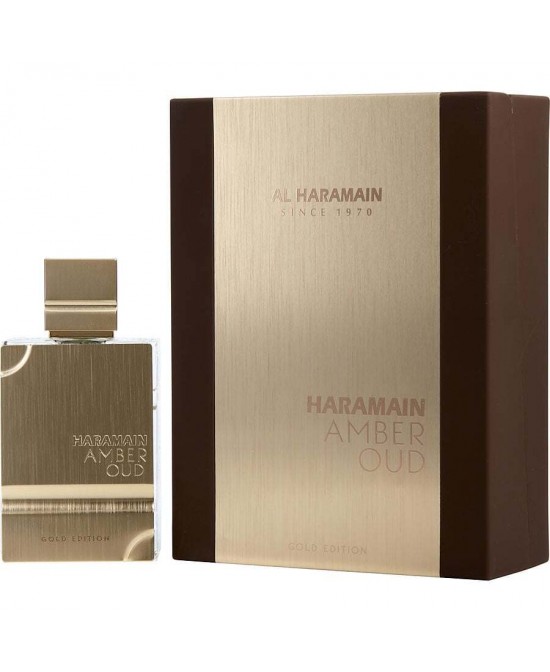 AL HARAMAIN AMBER OUD by Al Haramain (UNISEX) - EAU DE PARFUM SPRAY 2 OZ (GOLD EDITION)