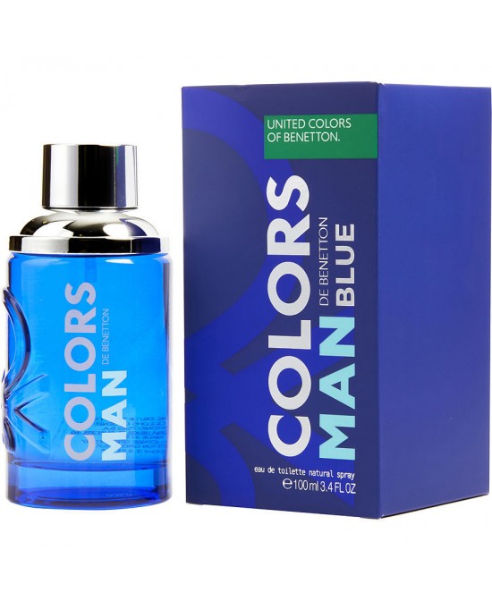 COLORS DE BENETTON BLUE by Benetton (MEN) - EDT SPRAY 3.4 OZ