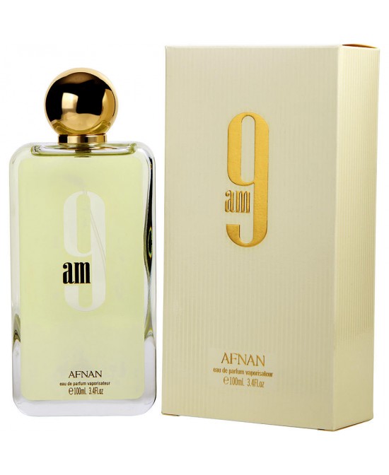 AFNAN 9 AM by Afnan Perfumes (MEN) - EAU DE PARFUM SPRAY 3.4 OZ