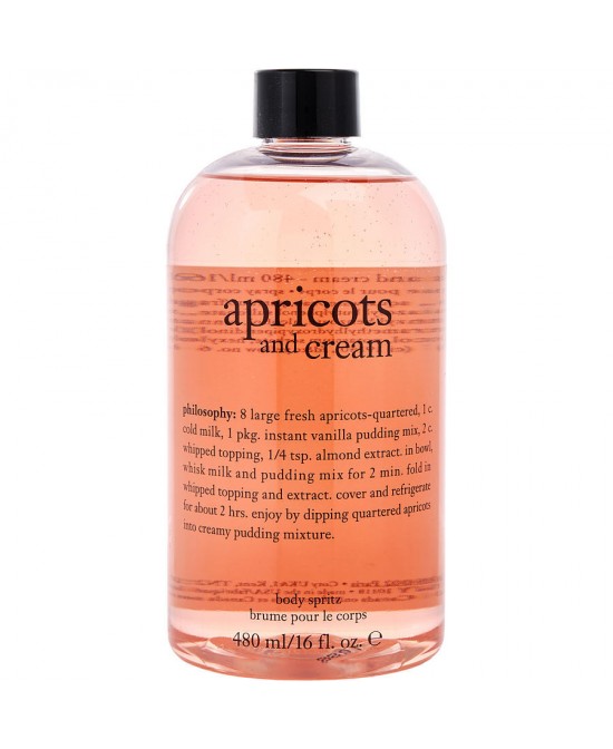 PHILOSOPHY APRICOTS & CREAM by Philosophy (WOMEN) - BODY SPRITZ 16 OZ (NO PUMP)