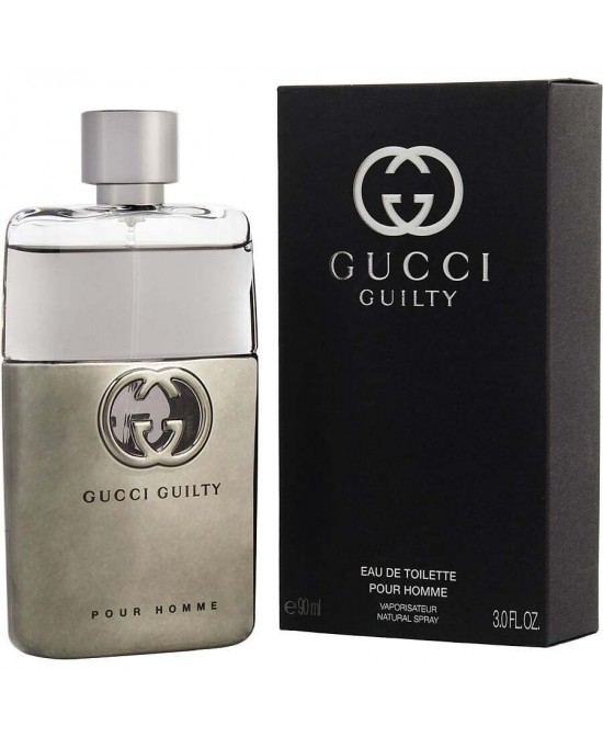 GUCCI GUILTY POUR HOMME by Gucci (MEN) - EDT SPRAY 3 OZ (NEW PACKAGING)