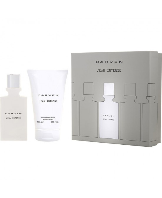 CARVEN L'EAU INTENSE by Carven (MEN) - EDT SPRAY 1.7 OZ & AFTER SHAVE BALM 3.3 OZ