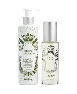 EAU DE CAMPAGNE by Sisley (UNISEX) - EDT SPRAY 3.3 OZ & BATH AND SHOWER GEL 8.4 OZ